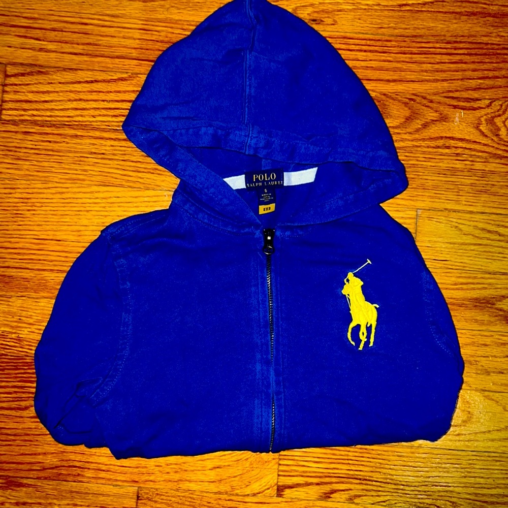 Kiss Blue polo sweater